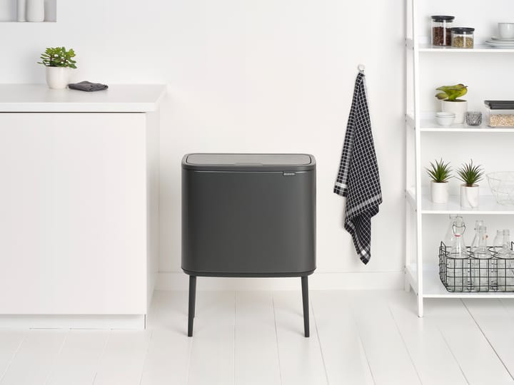 Bo touch bin 11+23 litraa - Confident Grey - Brabantia