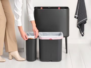 Bo touch bin 11+23 litraa - Confident Grey - Brabantia