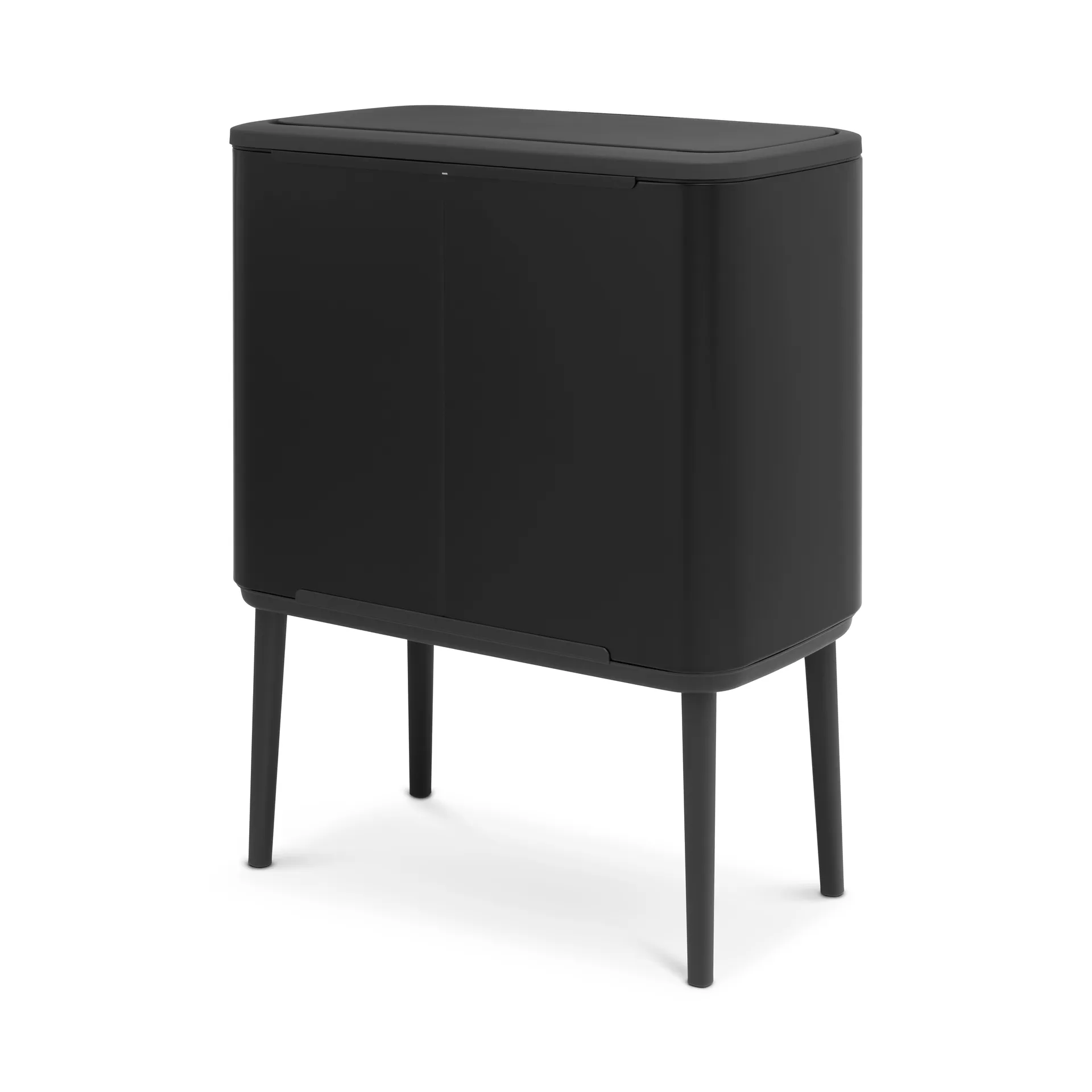 Bo touch bin 11+23 litraa, matta musta Brabantia