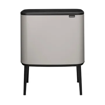 Bo touch bin 11+23 litraa - Soft grey - Brabantia
