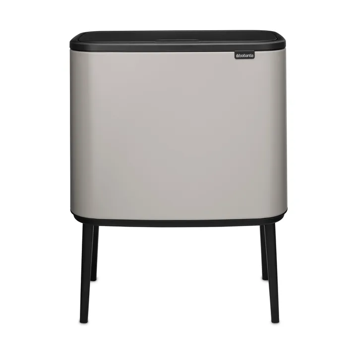 Bo touch bin 11+23 litraa - Soft grey - Brabantia
