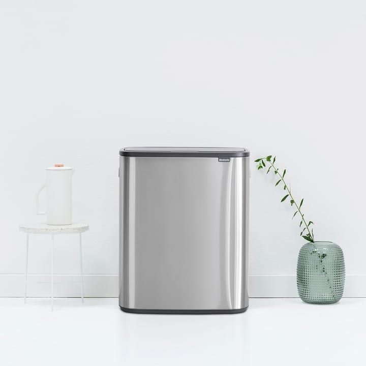 Bo touch bin 2x30 L - Mattaharjattu teräs - Brabantia