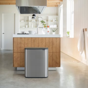 Bo touch bin 2x30 L - Mattaharjattu teräs - Brabantia