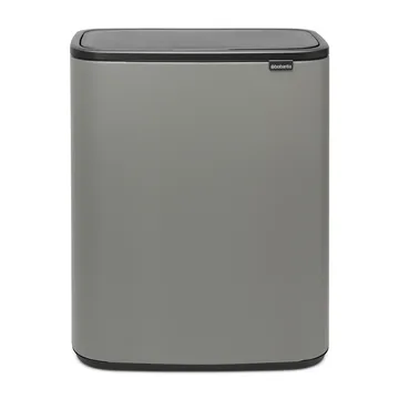 Bo touch bin 2x30 L - Mineral concrete grey - Brabantia