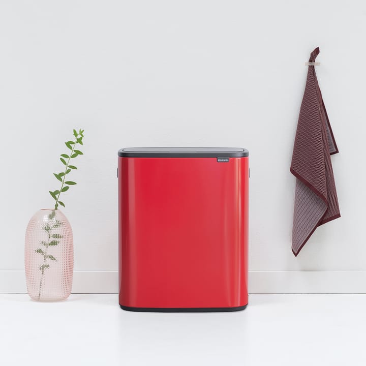Bo touch bin 2x30 L, Passion punainen Brabantia