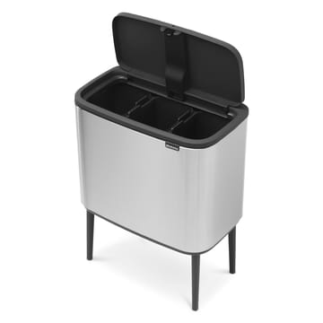 Bo touch bin 3 x 11 litraa - Matta ruostumaton teräs - Brabantia