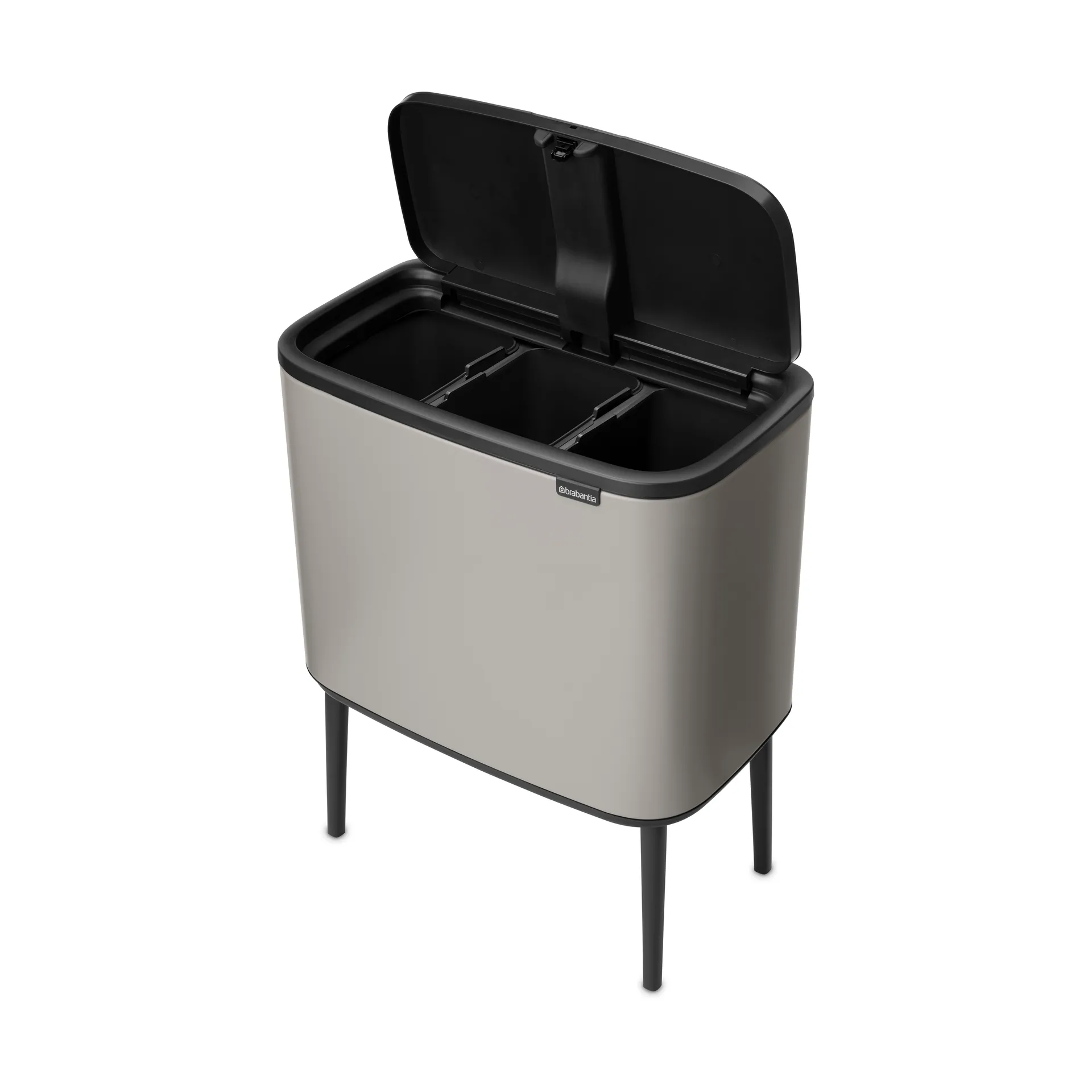 Bo touch bin 3 x 11 litraa, Soft grey Brabantia
