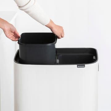 Bo touch bin high 2x30 L - Valkoinen - Brabantia