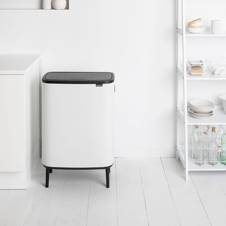 Bo touch bin high 2x30 L - Valkoinen - Brabantia