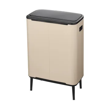 Bo touch bin high 60 L - Soft beige - Brabantia
