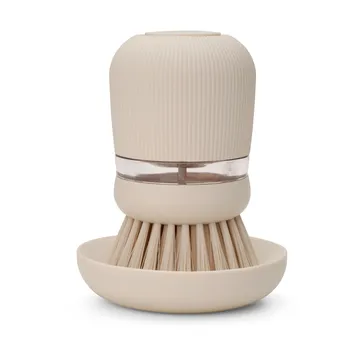 Brabantia astianpesuainesäiliö tiskiharjalla - Soft beige - Brabantia