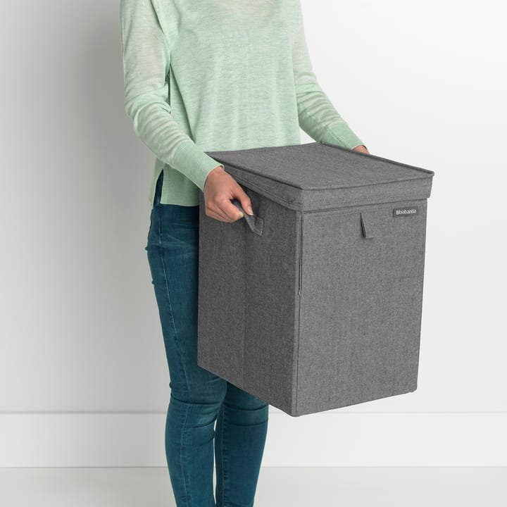 Brabantia pinottava pyykkikori 35 litraa, Tummanharmaa Brabantia