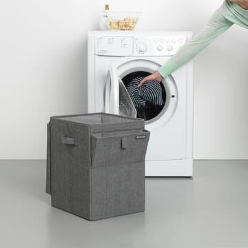 Brabantia pinottava pyykkikori 35 litraa - Tummanharmaa - Brabantia