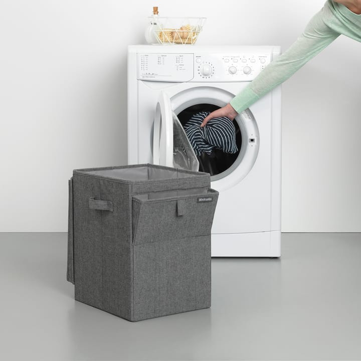 Brabantia pinottava pyykkikori 35 litraa, Tummanharmaa Brabantia