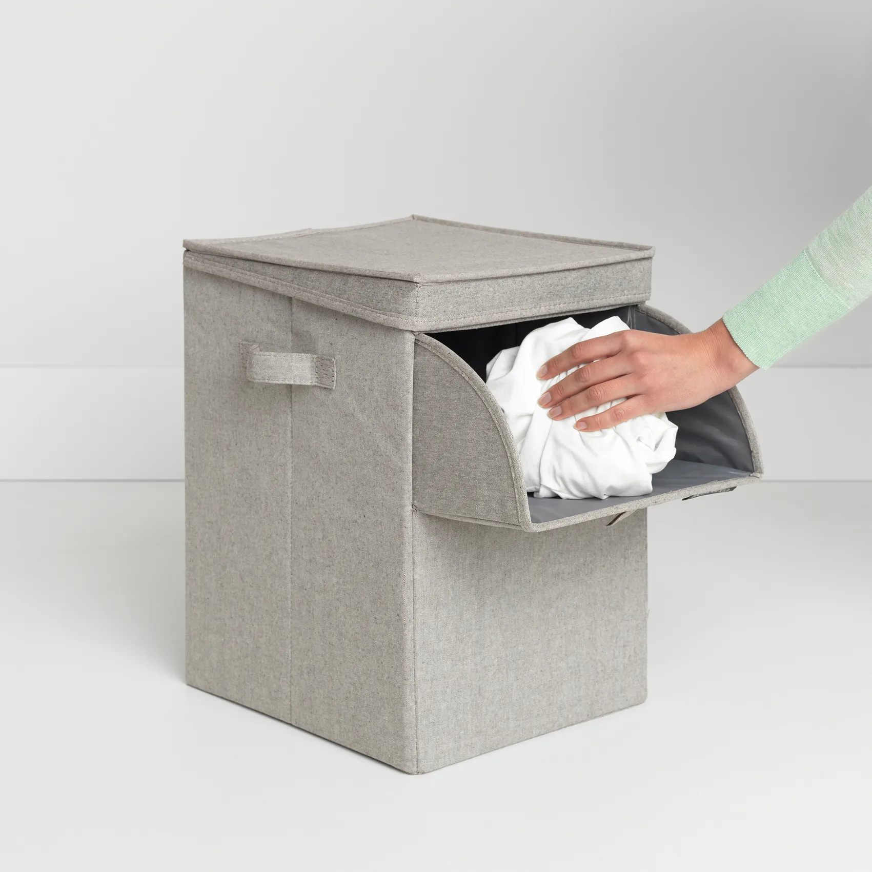 Brabantia pinottava pyykkikori 35 litraa, Vaaleanharmaa Brabantia