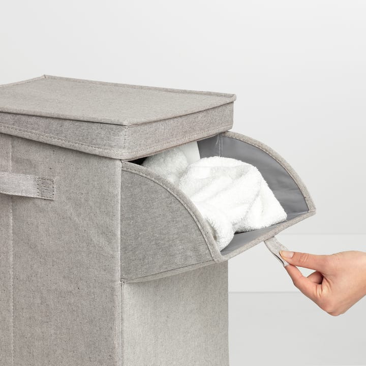 Brabantia pinottava pyykkikori 35 litraa, Vaaleanharmaa Brabantia