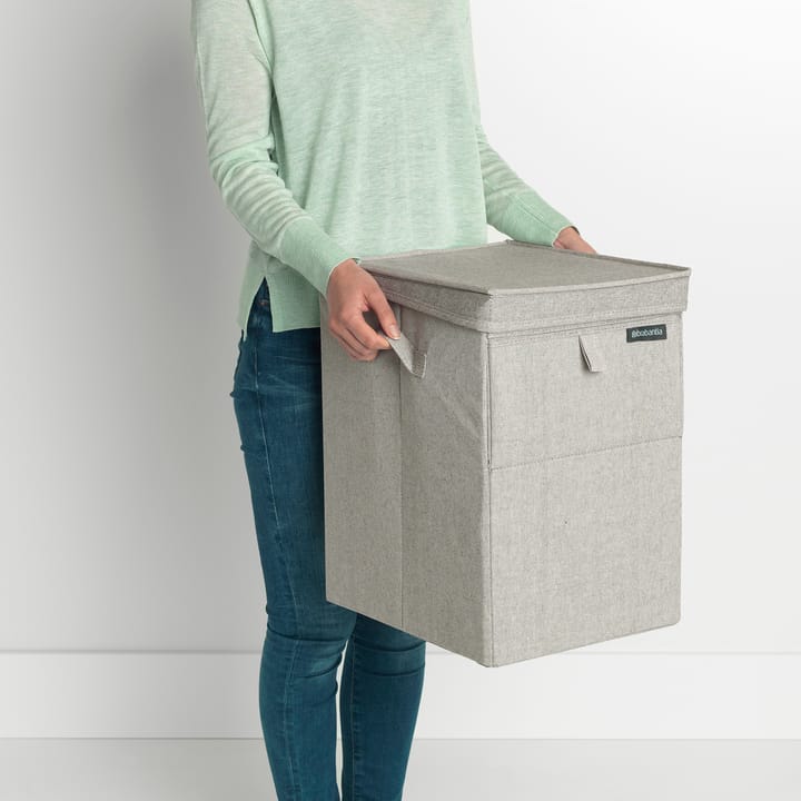 Brabantia pinottava pyykkikori 35 litraa, Vaaleanharmaa Brabantia