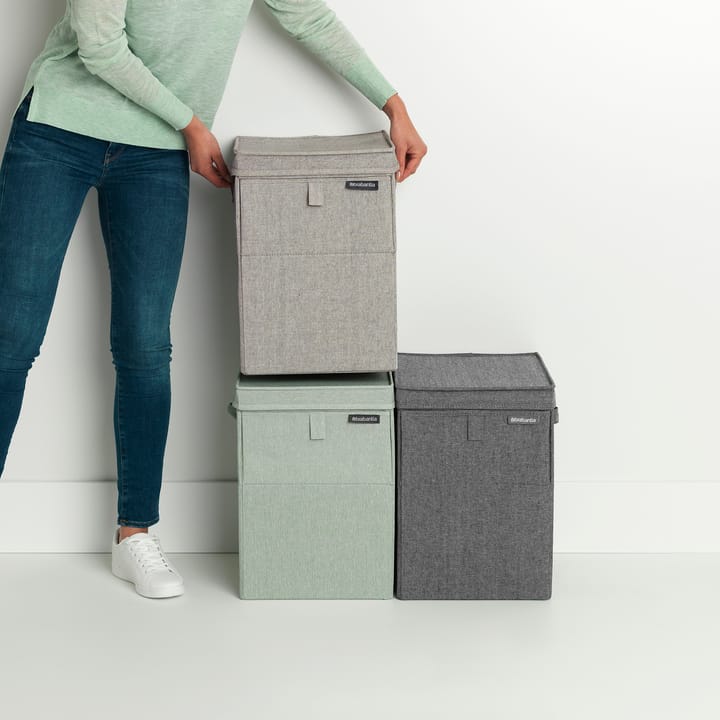 Brabantia pinottava pyykkikori 35 litraa, Vaaleanharmaa Brabantia