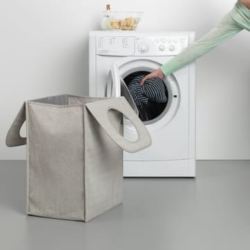 Brabantia pyykkikori kankainen nelikulmainen 55 l - Vaaleanharmaa - Brabantia
