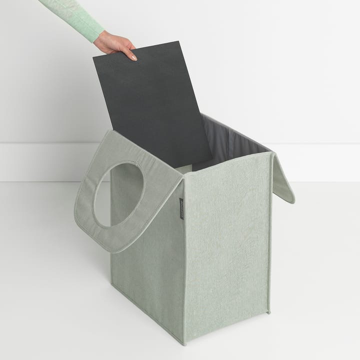 Brabantia pyykkikori kankainen nelikulmainen 55 l, Vihreä Brabantia