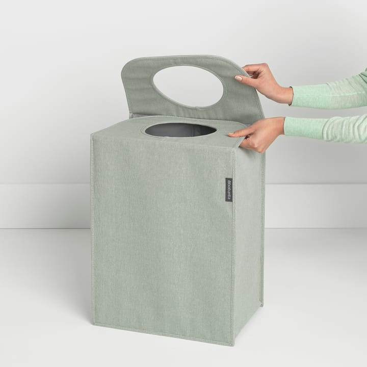 Brabantia pyykkikori kankainen nelikulmainen 55 l, Vihreä Brabantia
