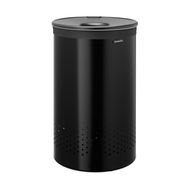 Brabantia pyykkikori muovikannella 60 L - Mattamusta - Brabantia