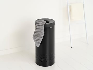 Brabantia pyykkikori muovikansi 35 L - Mattamusta - Brabantia