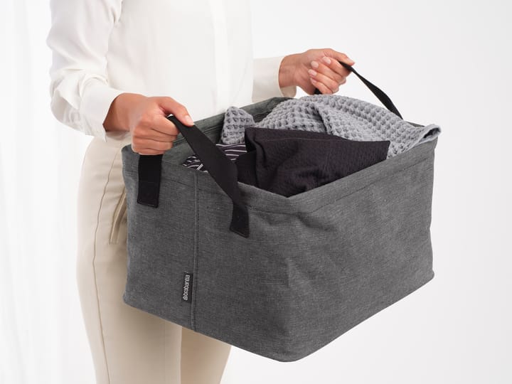 Brabantia pyykkikori taitettava 35 L, Pepper Black Brabantia