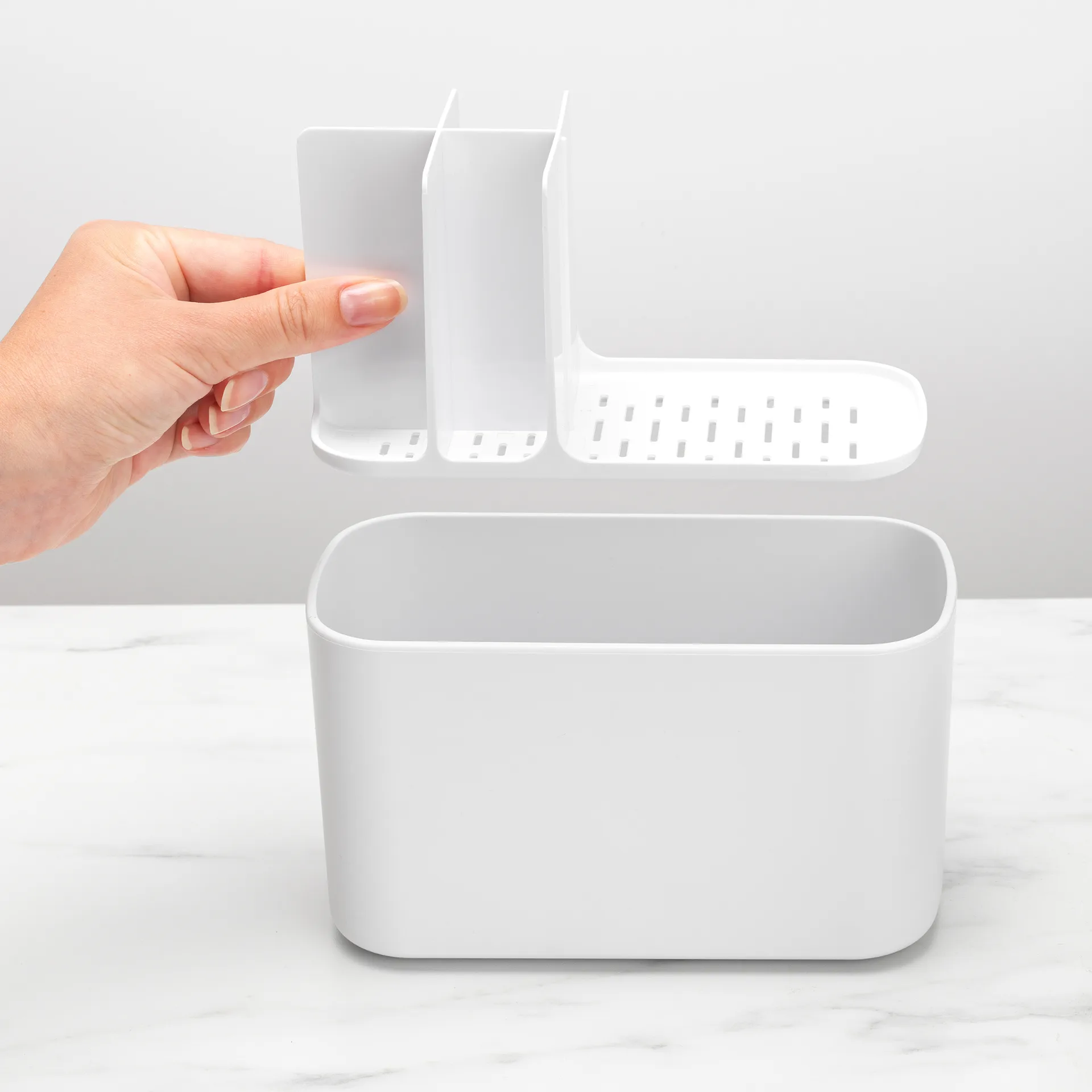 Brabantia ReNew käsienpesualtaan teline, Valkoinen Brabantia