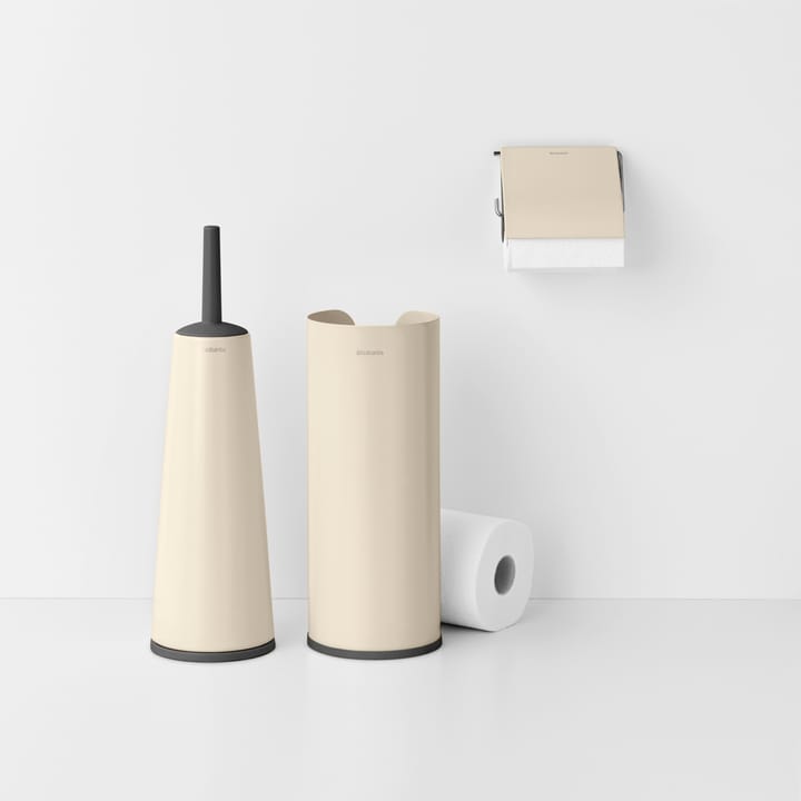 Brabantia ReNew -kylpyhuonetarvikkeet 3 osaa - Soft Beige - Brabantia