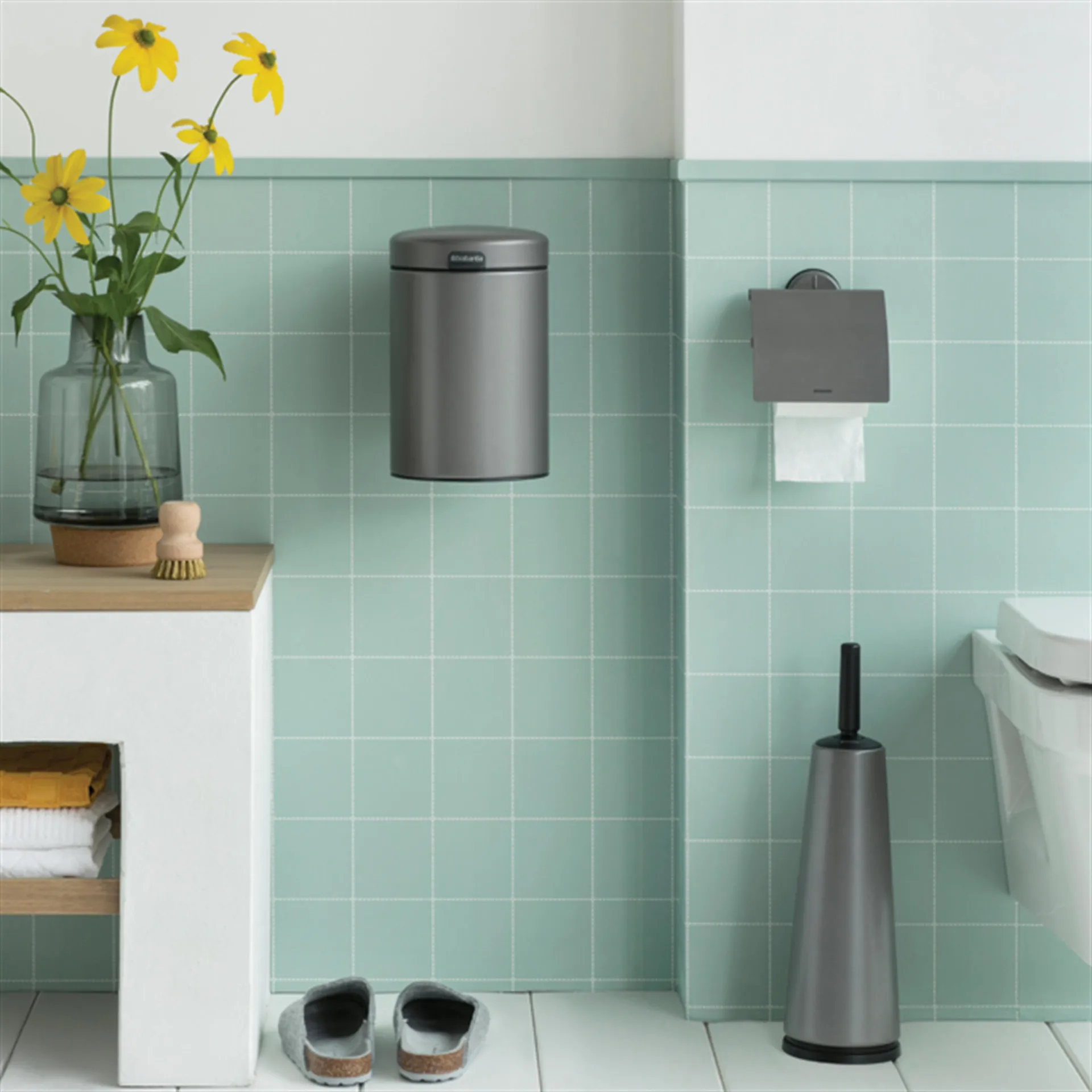 Brabantia ReNew wc-harja, platina Brabantia
