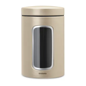 Brabantia säilytyspurkki ikkunalla 1,4 l - Metallic Gold - Brabantia