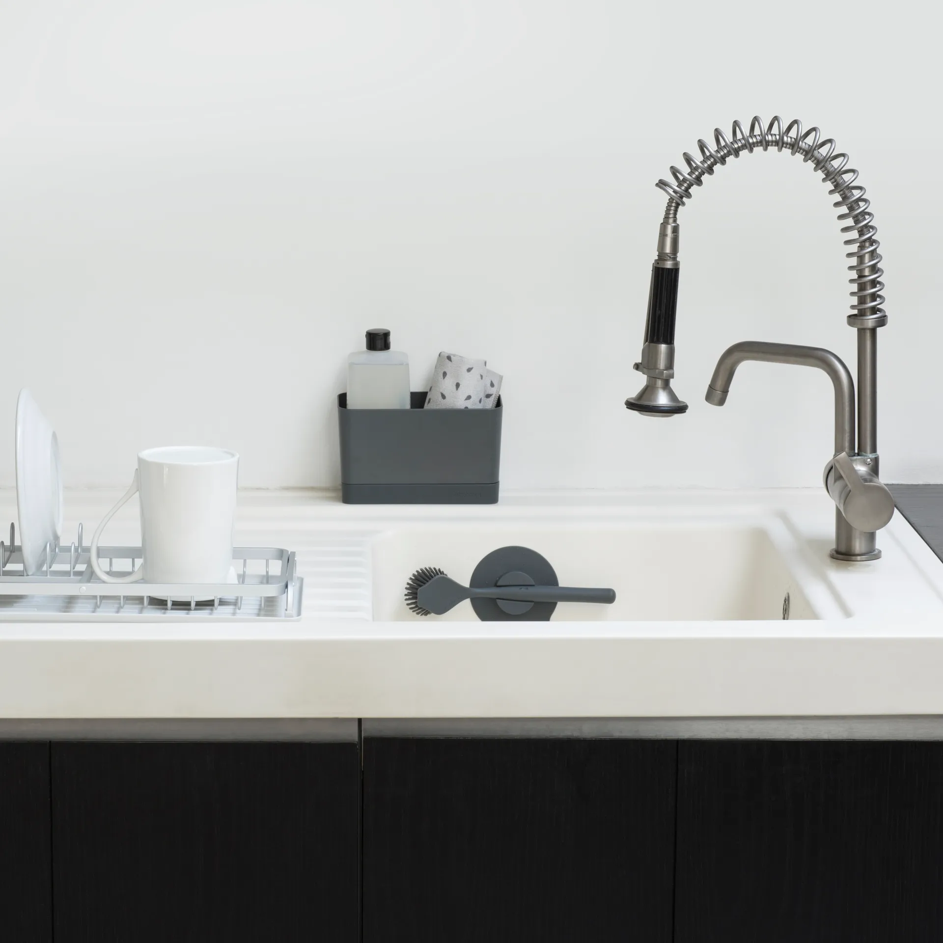 Brabantia teline, tummanharmaa Brabantia