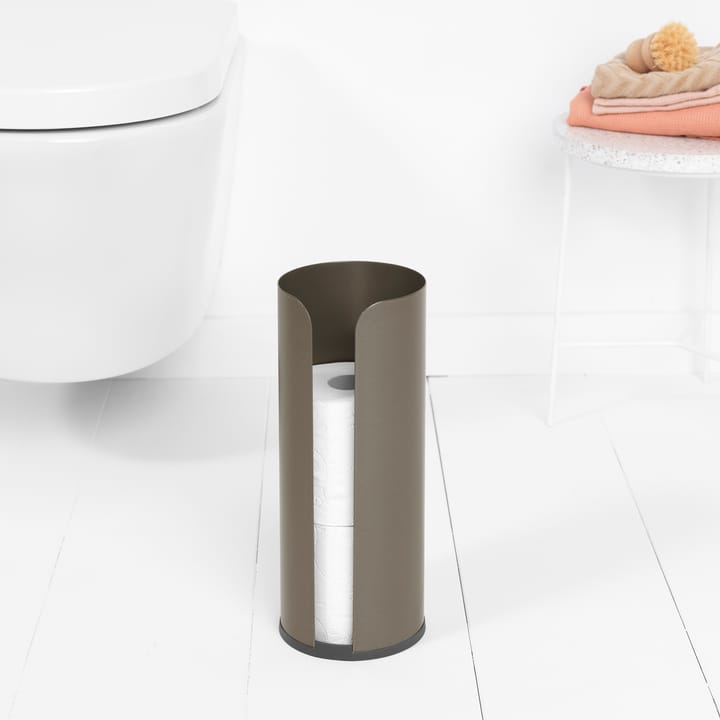 Brabantia wc-paperipidike 3 rullalle, Platinum Brabantia