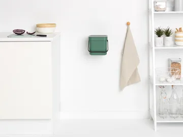 Jäteastia Sort & Go  6 l - Kuusenvihreä - Brabantia