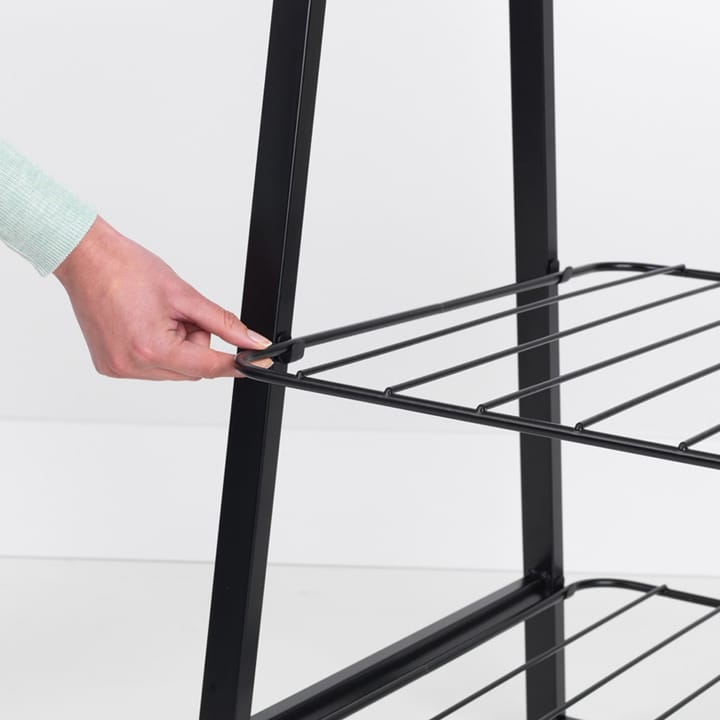 Linn vaateripustin, small, Musta Brabantia