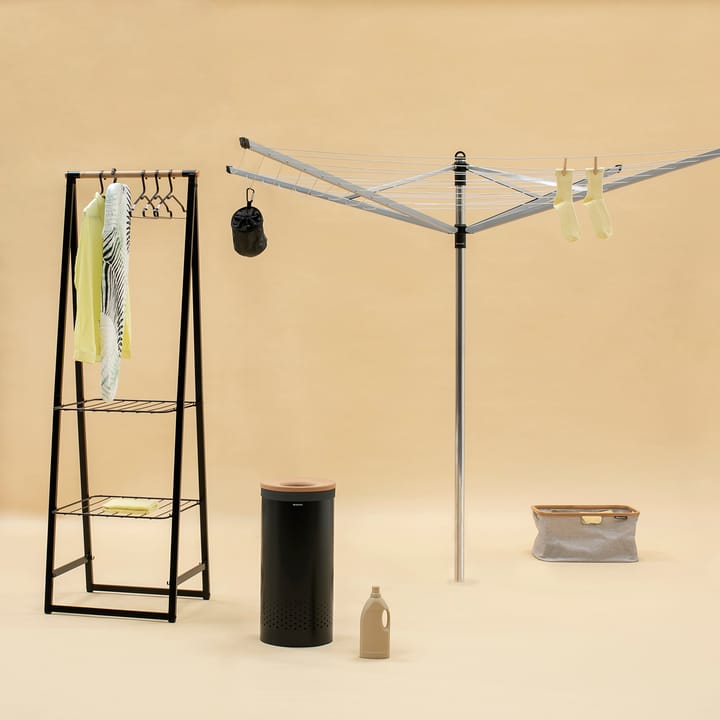 Linn vaateripustin, small, Musta Brabantia