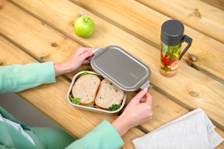 Make & Take -lounasrasia teräs medium, Matta ruostumaton teräs Brabantia
