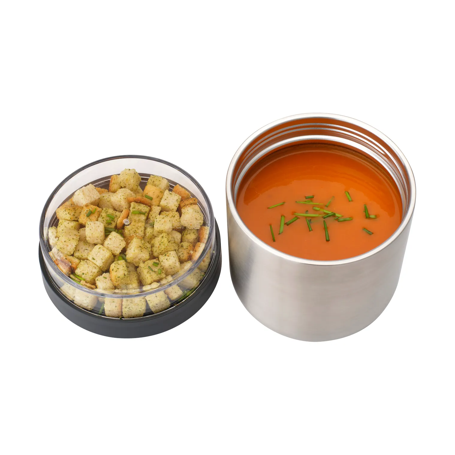 Make & Take -ruokatermos 0,5 l, Tummanharmaa Brabantia