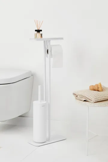 MindSet WC-butler - Mineral Fresh White, silicone - Brabantia