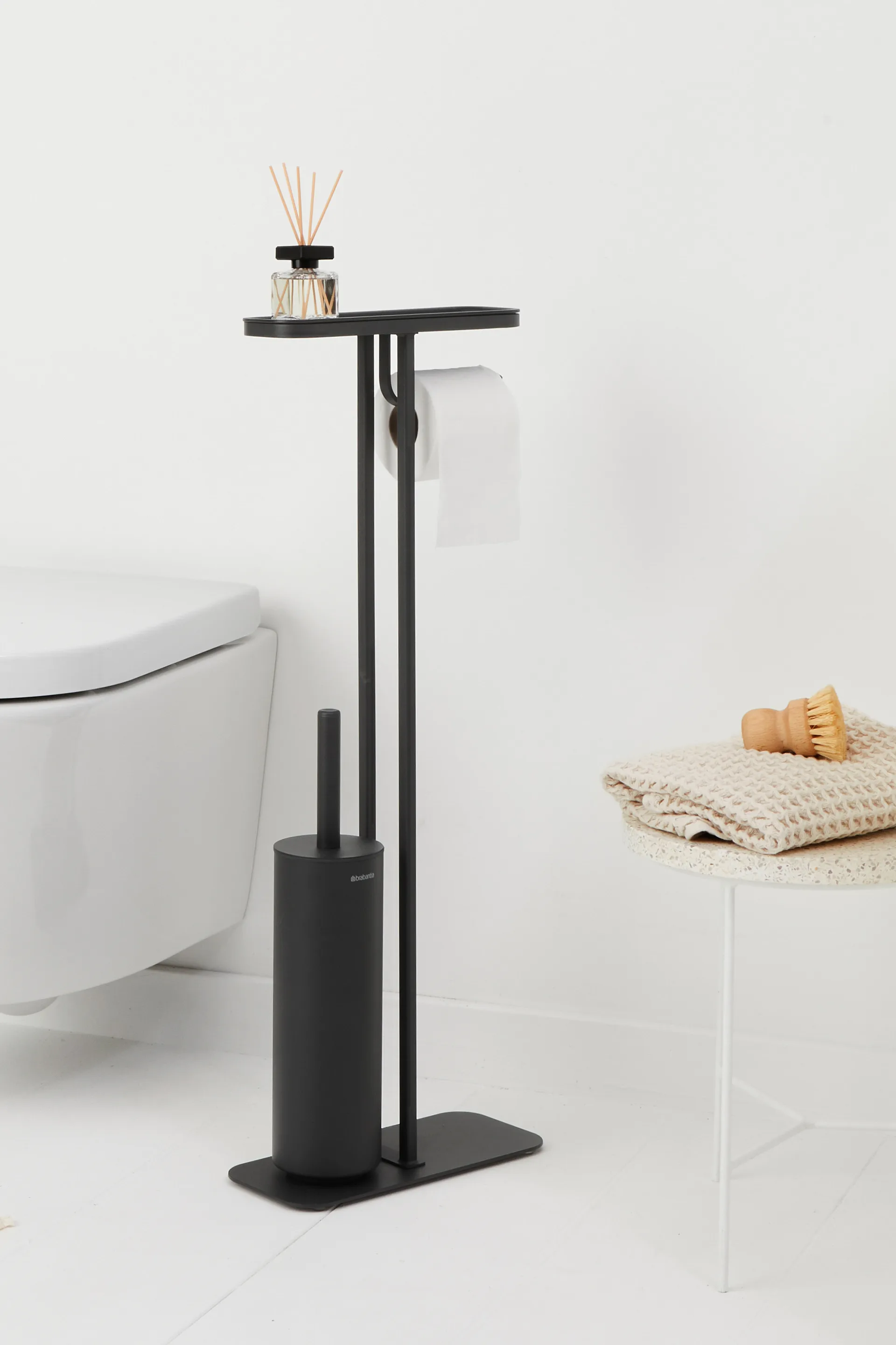 MindSet WC-butler, Mineral infinite grey, silicone Brabantia