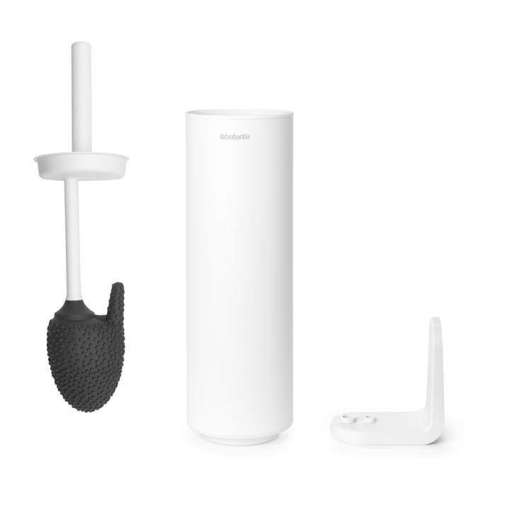 MindSet WC-harja pidikkeellä, Mineral Fresh White, silicone Brabantia