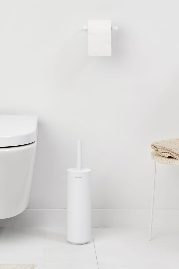 MindSet WC-harja pidikkeellä, Mineral Fresh White, silicone Brabantia