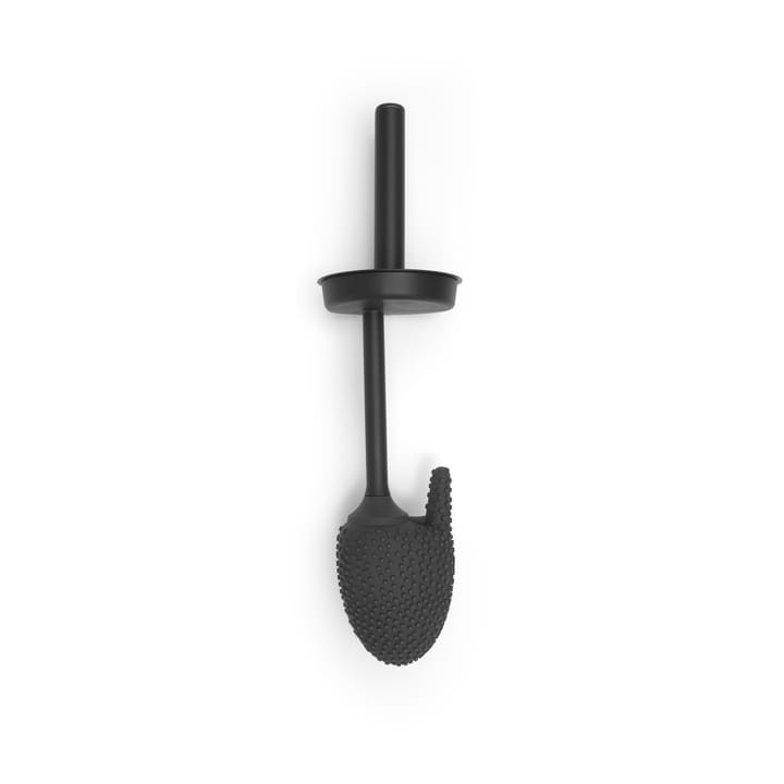 MindSet WC-harja pidikkeellä, Mineral infinite grey, silicone Brabantia