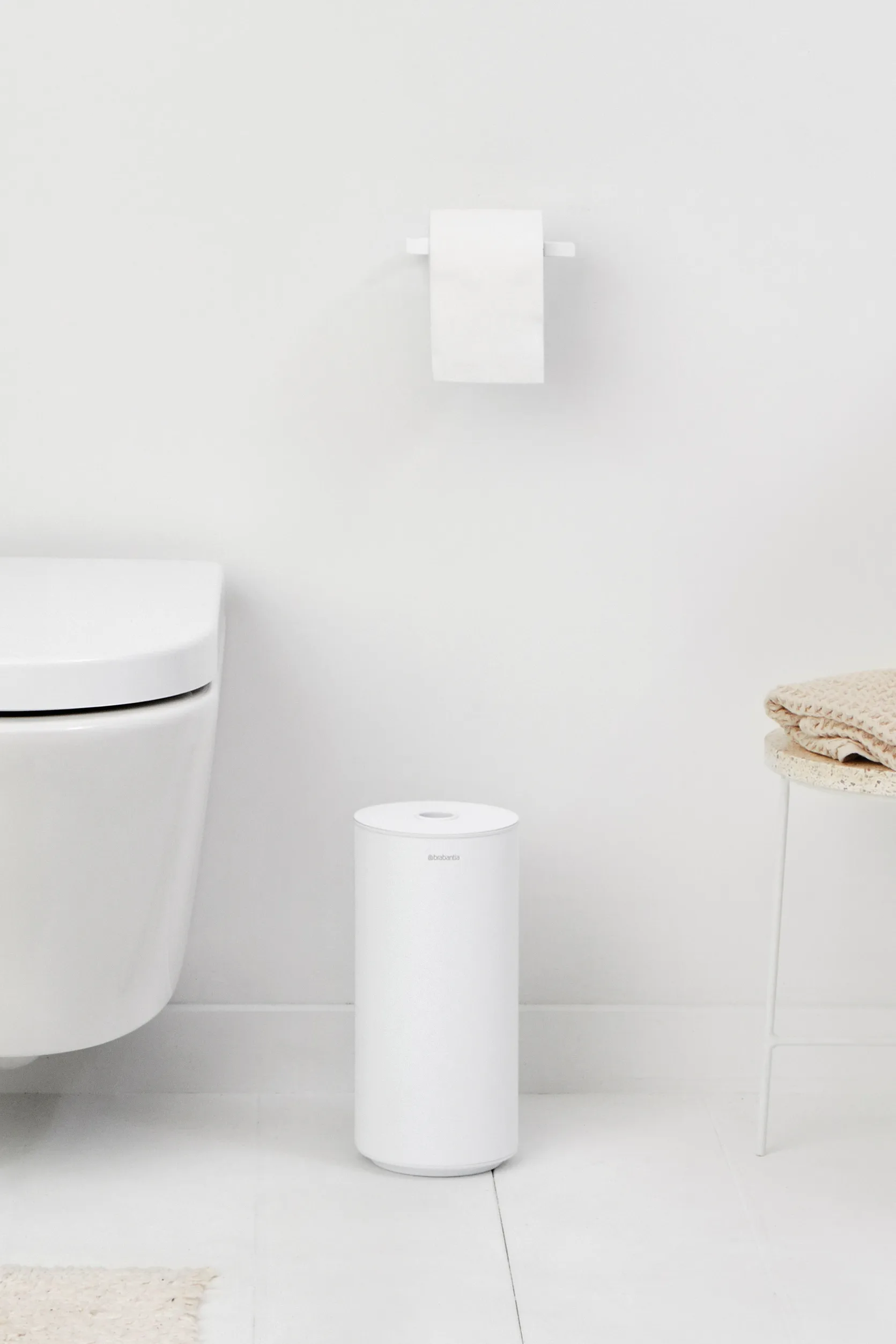 MindSet WC-paperiteline, Mineral Fresh White Brabantia