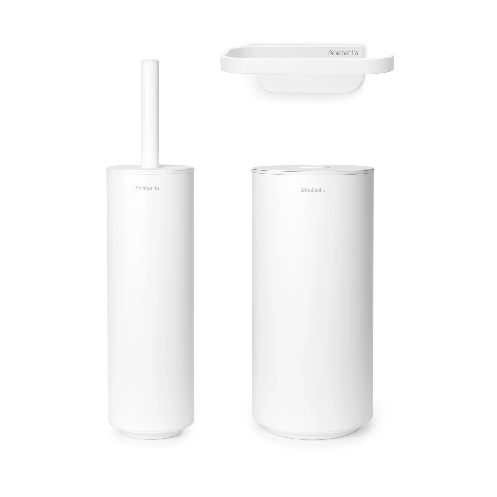 Mindset WC-setti 3 osaa, Mineral Fresh White Brabantia