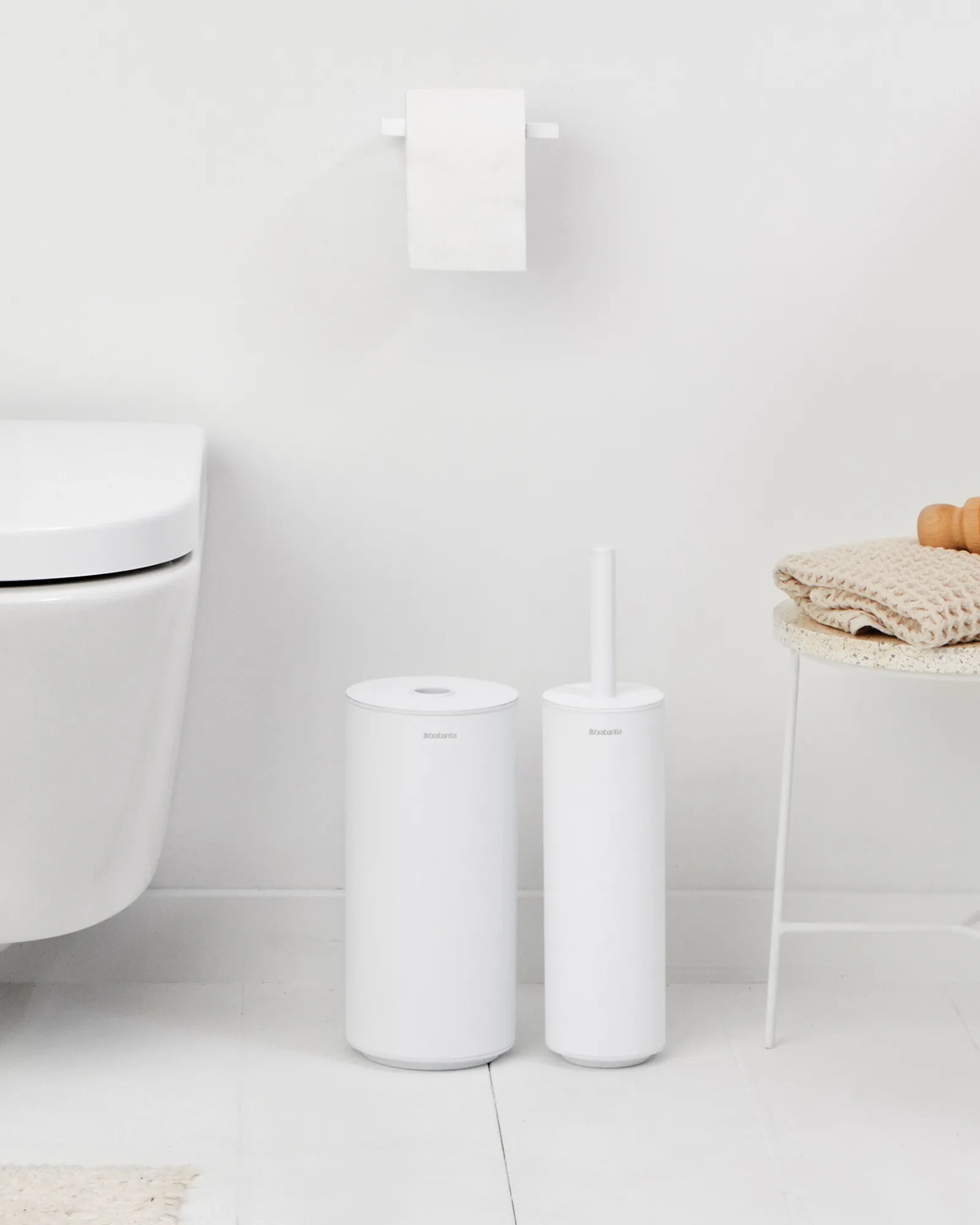 Mindset WC-setti 3 osaa, Mineral Fresh White Brabantia