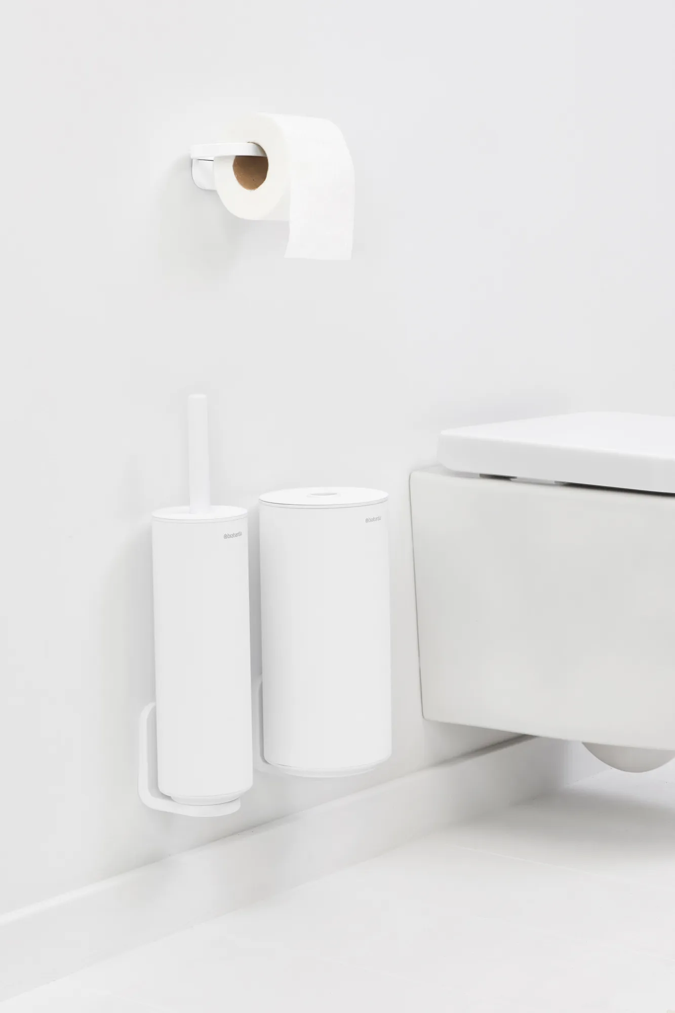 Mindset WC-setti 3 osaa, Mineral Fresh White Brabantia