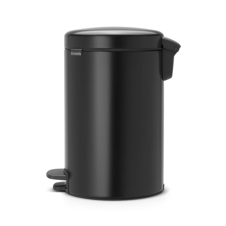 New Icon poljinroskis 12 litraa, matt black (musta) Brabantia