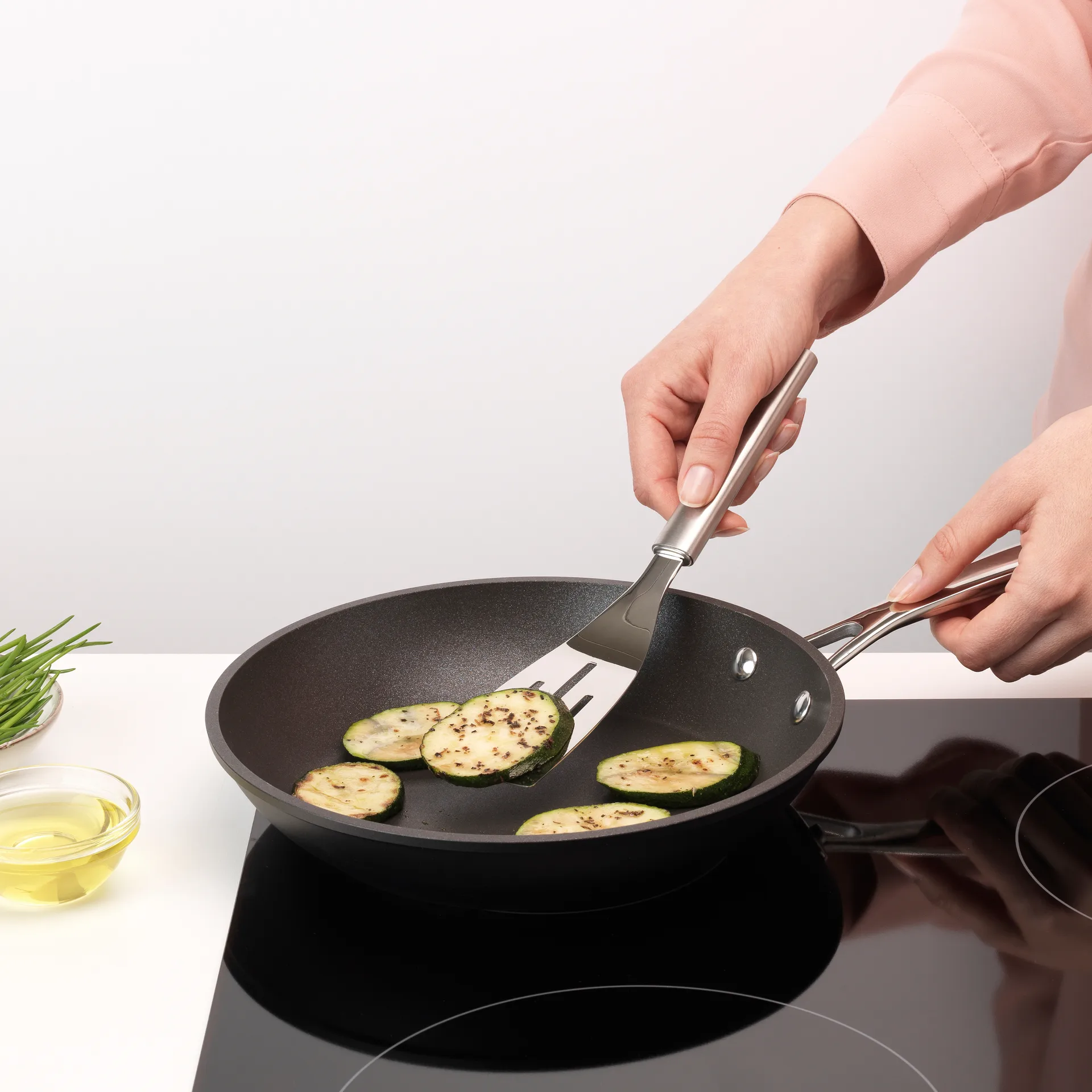 Profile paistolasta pieni, Ruostumaton teräs Brabantia